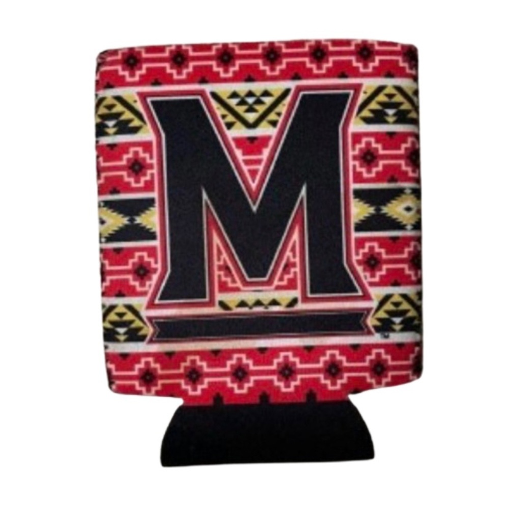 🎉 FREE WITH PURCHASE! NCAA Maryland Terrapins UMD Terps Tribal Can Cooler Koozie